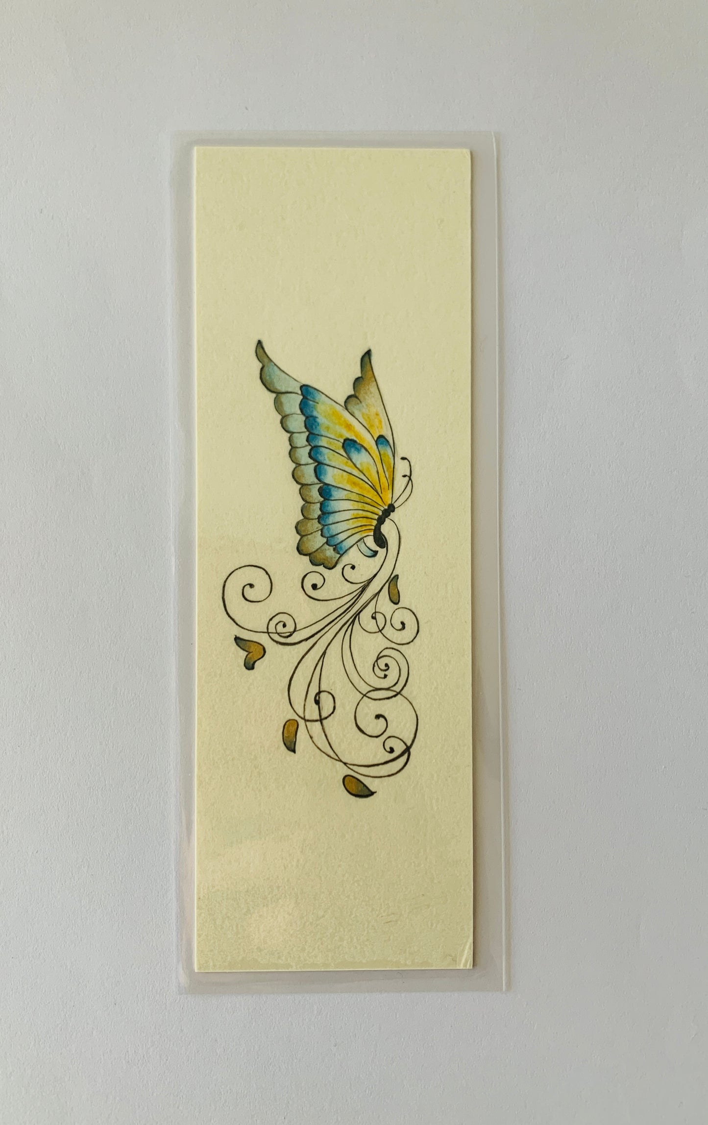 Handmade Bookmark-Colorful Butterflies