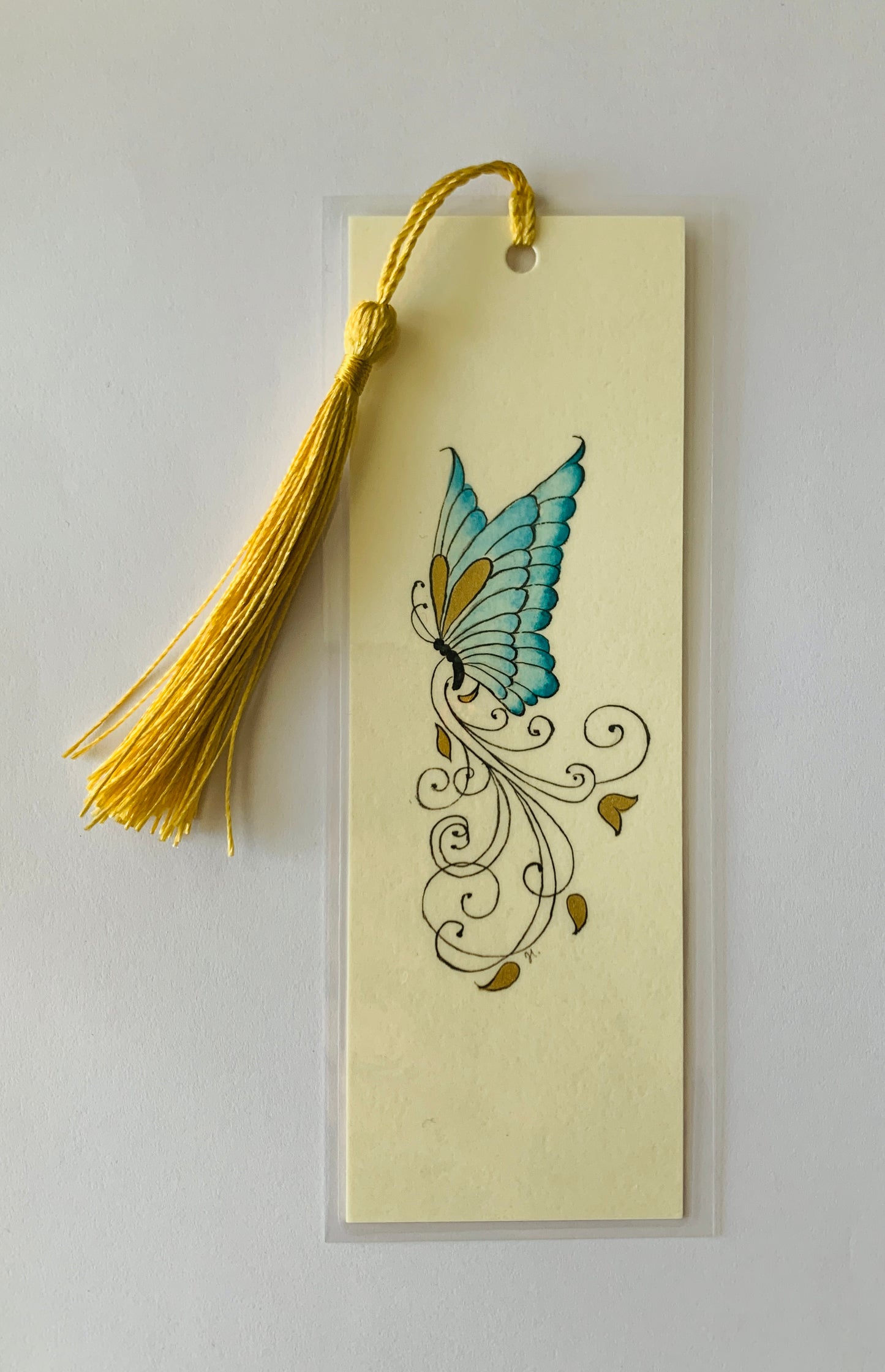 Handmade Bookmark-Colorful Butterflies