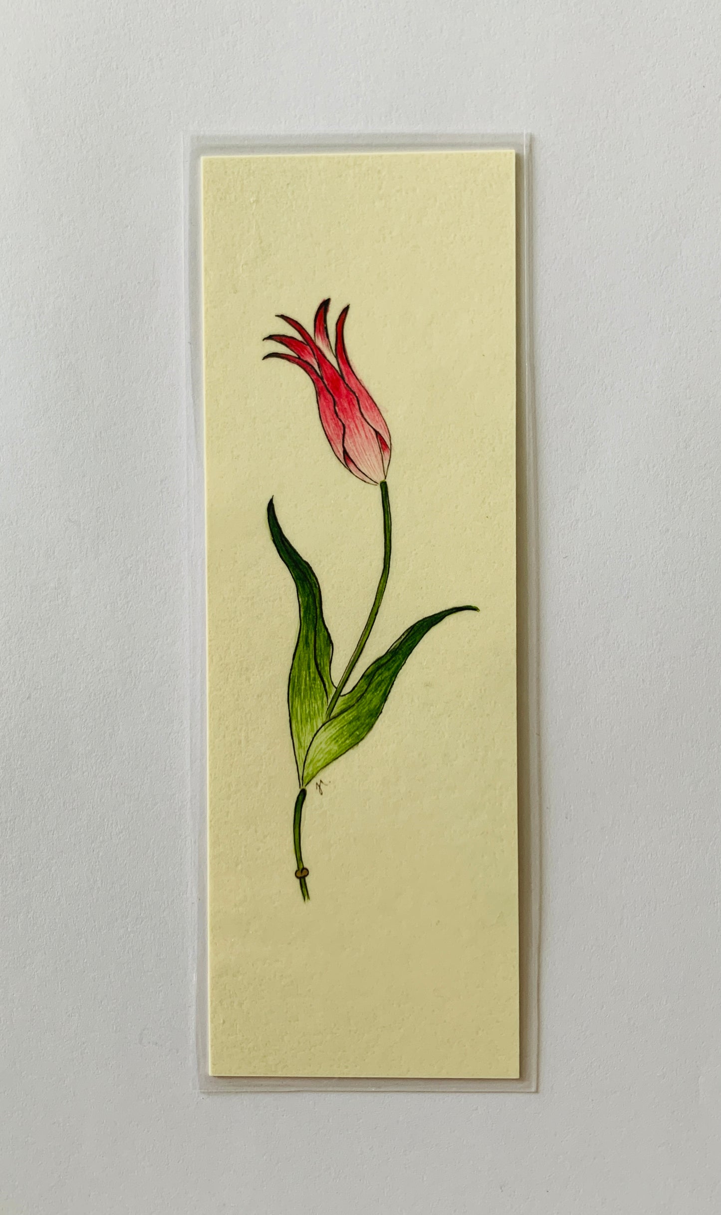 Handmade Bookmarks-Tulips