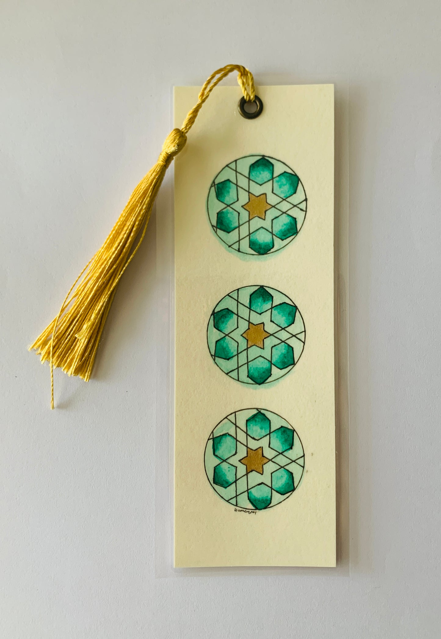 Handmade Bookmarks-Geometry