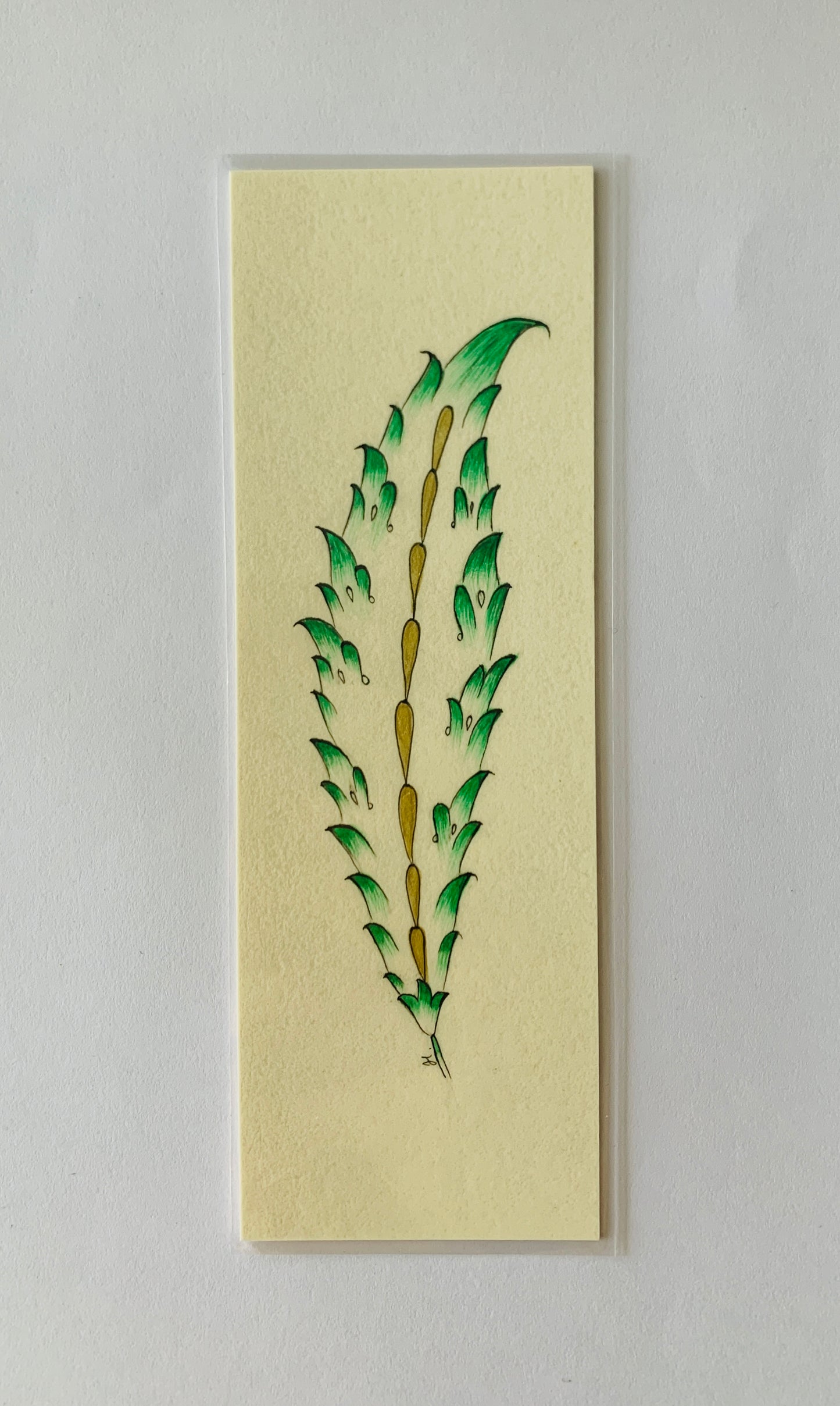 Handmade Bookmarks-Leaves