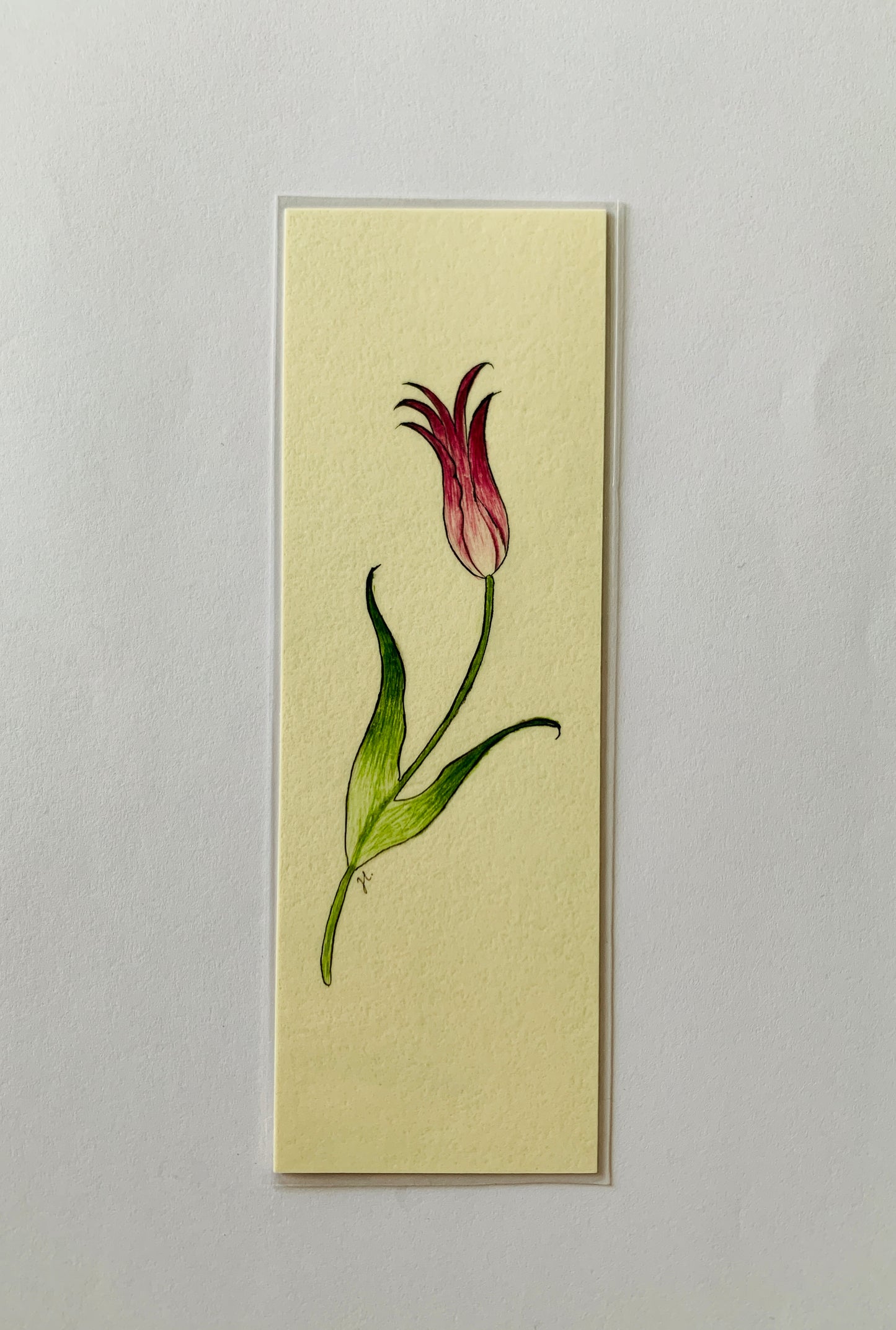 Handmade Bookmarks-Tulips