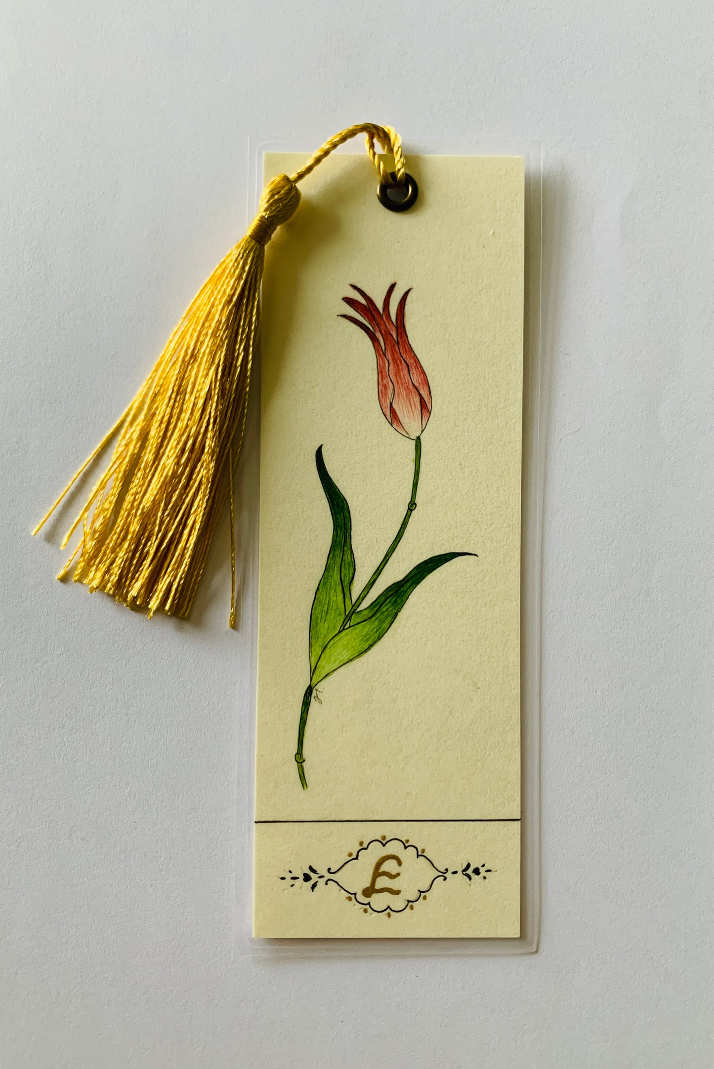 Handmade Bookmarks-Tulips