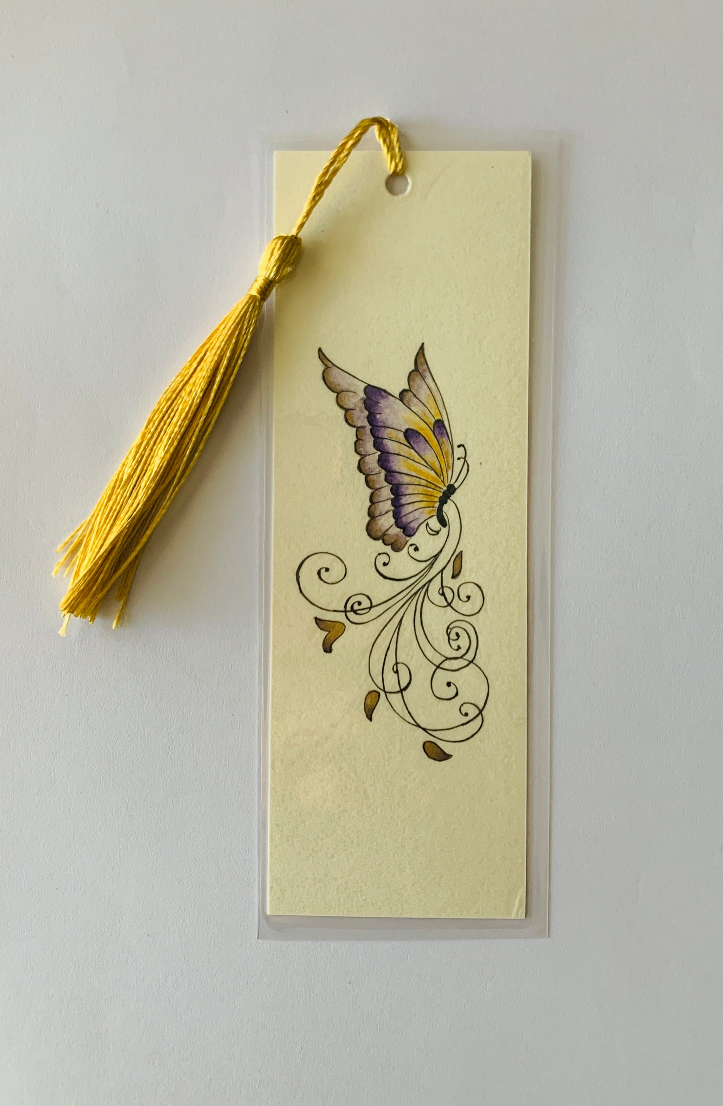 Handmade Bookmark-Colorful Butterflies